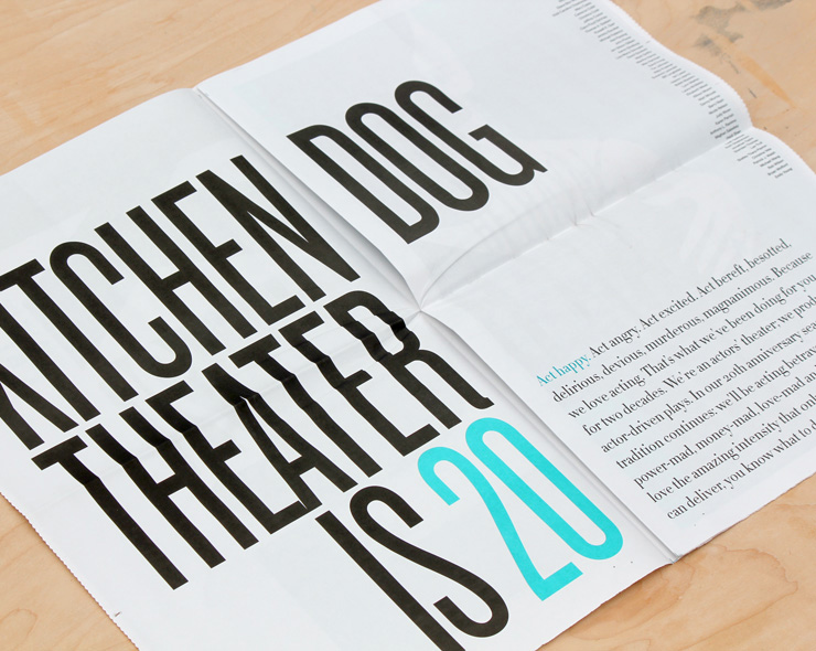 <h4>Brochure for the 2010-11 season, KDT's twentieth anniversary.</h4>