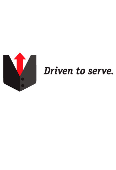 <h4>Badge for a parking company derived from their valet uniforms.</h4>