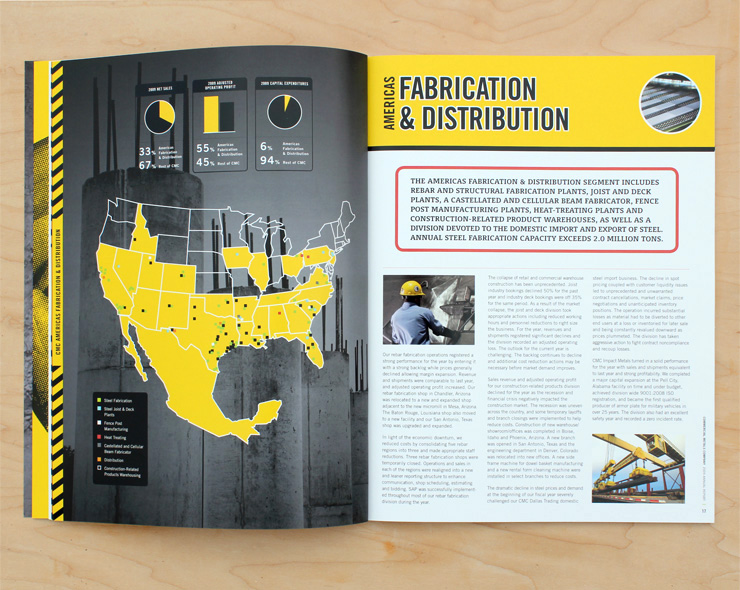 <h4>2009 Annual Report<p>The safety motif of this report also alludes to CMC's prudent managerial policies.</h4>
