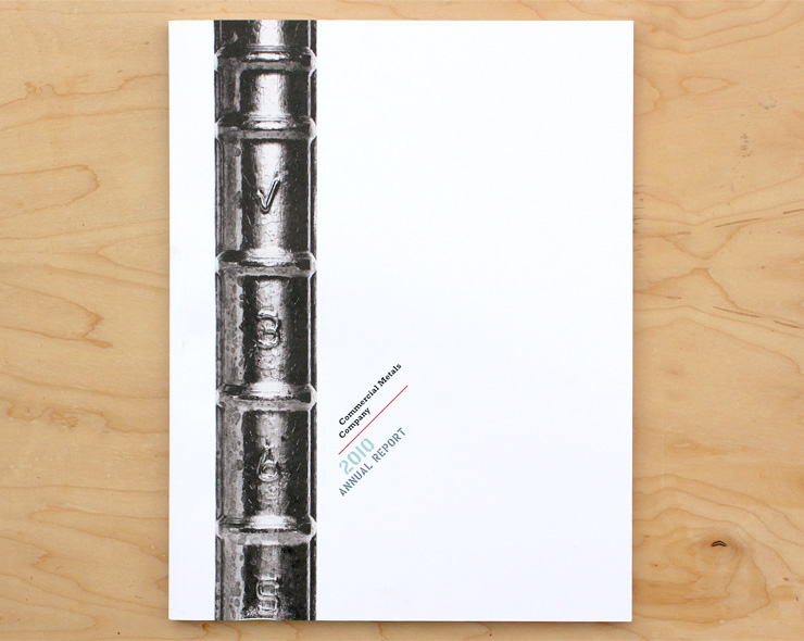<h4>2010 Annual Report<p>The dynamic upward movement of the layout reflects the theme of the book, “Ready for Recovery”.</h4>